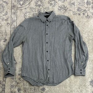 rag & bone Charcoal Button-Down Shirt